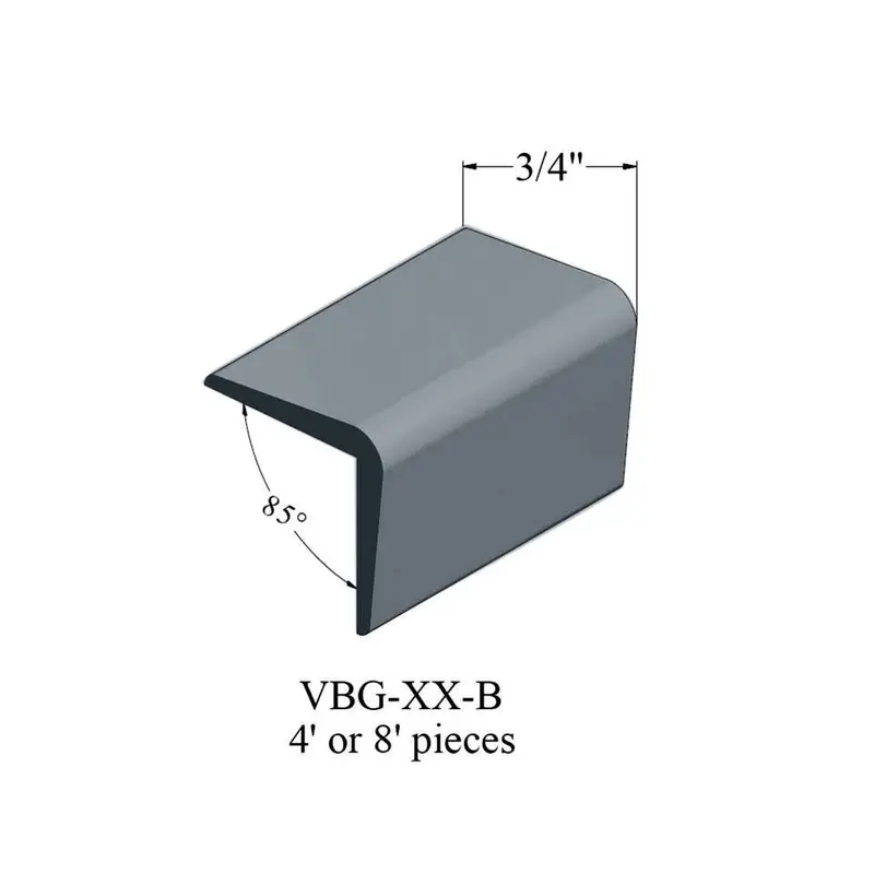 Tarkett - Corner Guards - VBG 18 B 48 Corner Guard 3/4" #18 Navy Blue - Profile 4'