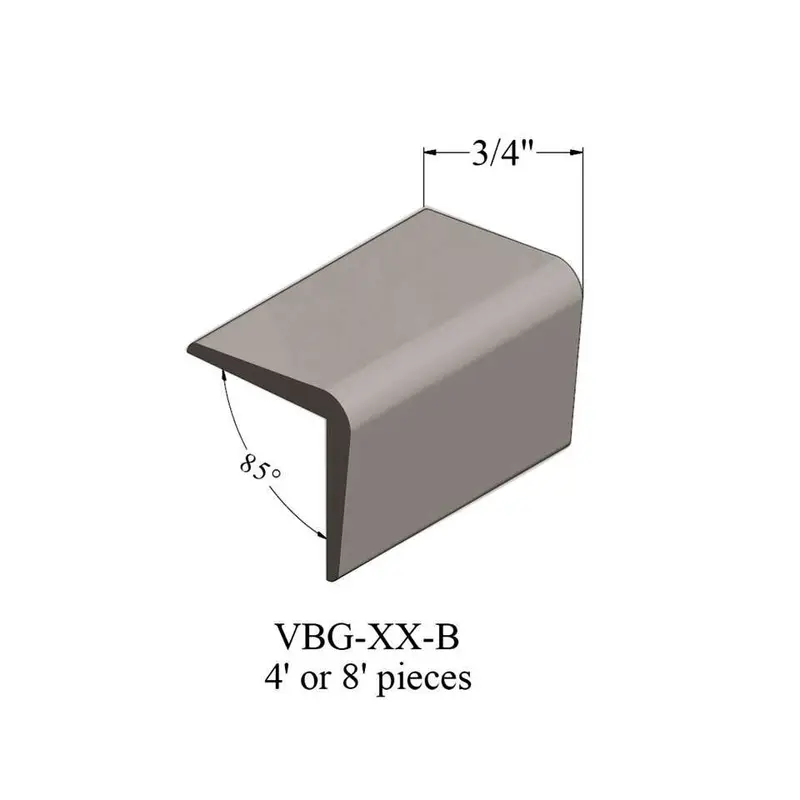 Tarkett - Corner Guards - VBG 283 B 96 Corner Guard 3/4" #283 Toast - Profile 8'