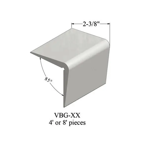 Tarkett - Corner Guards - VBG 08 48 Corner Guard 2-3/8" #08 Icicle - Profile 4'