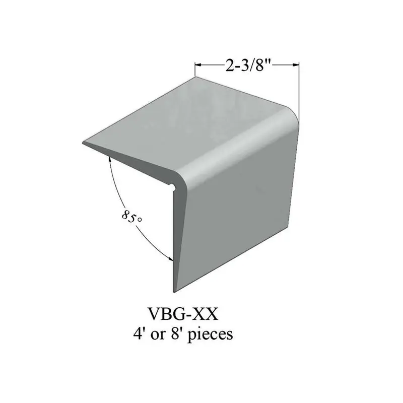 Tarkett - Corner Guards - VBG 21 96 Corner Guard 2-3/8" #21 Platinum - Profile 8'