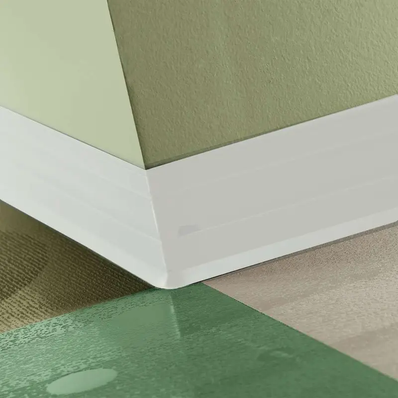 Tarkett - Perceptions Designer Wall Base - RWDC 08 E 4.25 X 120 1/8 Royale TOE 4-1/4" #08 Icicle - Wall Base 120'