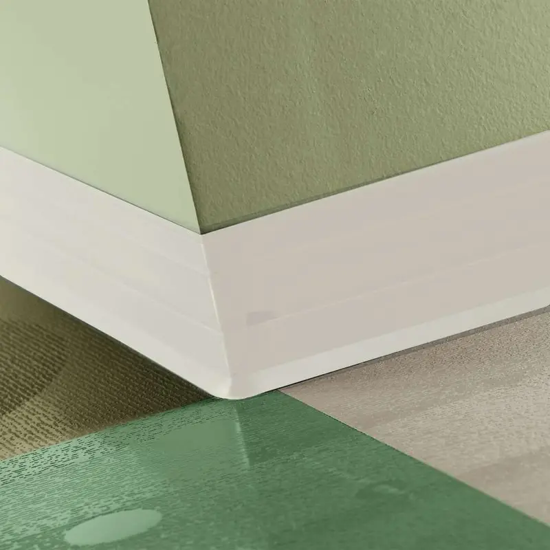 Tarkett - Perceptions Designer Wall Base - RWDC 68 E 4.25 X 120 1/8 Royale TOE 4-1/4" #68 White Sand - Wall Base 120'