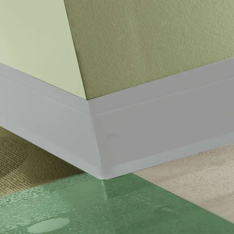 Tarkett - Perceptions Designer Wall Base - RWDC 23 F 4.25 X 120 1/8 Flex TOE 4-1/4" #23 Vapor Grey - Wall Base 120'