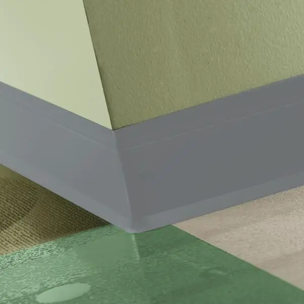Tarkett - Perceptions Designer Wall Base - RWDC TG2 F 4.25 X 120 1/8 Flex TOE 4-1/4" #TG2 Shark Fin - Wall Base 120'