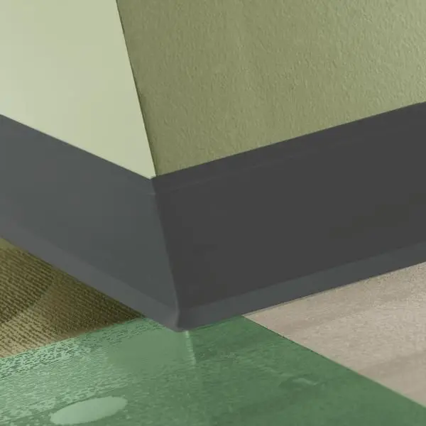 Tarkett - Perceptions Designer Wall Base - RWDC 63 G 4.25 X 120 1/8 Contour TOE 4-1/4" #63 Burnt Umber - Wall Base 120'