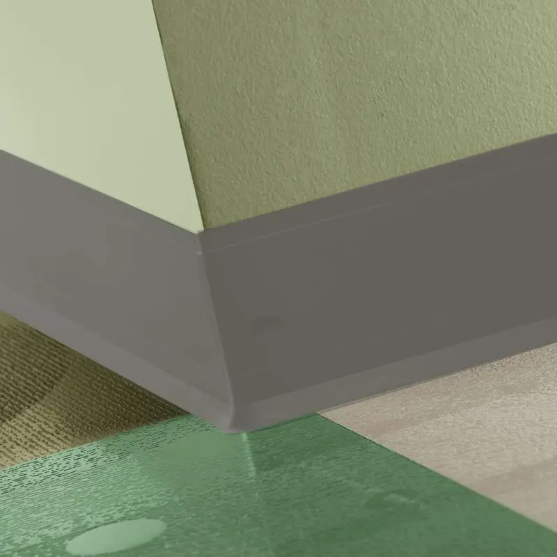 Tarkett - Perceptions Designer Wall Base - RWDC 29 G 4.25 X 120 1/8 Contour TOE 4-1/4" #29 Moon Rock - Wall Base 120'