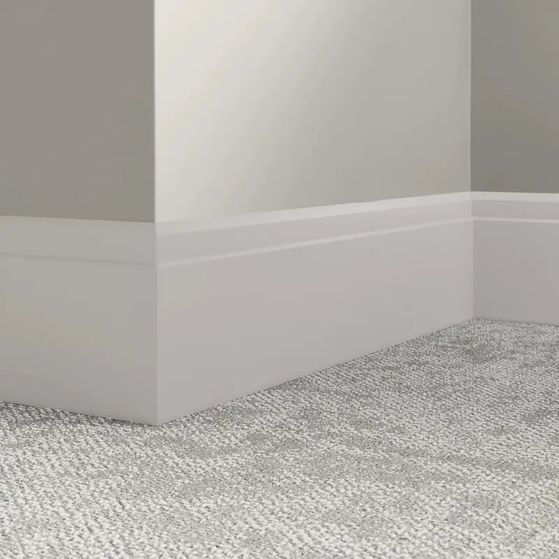Tarkett - Millwork Wall Finishing System - MW 00 X62 Ledge 6" #00 Unfinished - Wall Base 8' (Pack of 5)