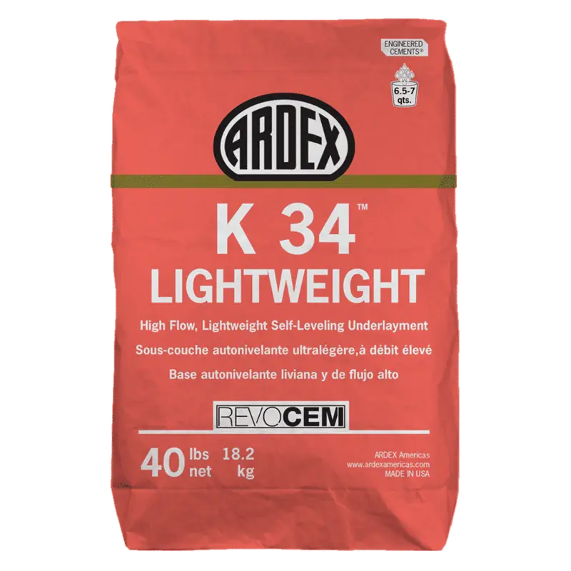 Ardex - Self-Leveling Underlayment K 34 Lightweight 18.2 kg