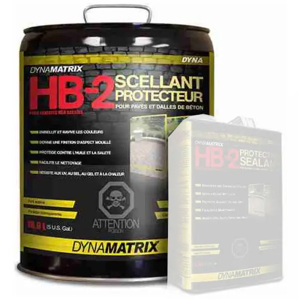 Dyna - Acrylic Protective Sealant DynaMatrix HB-2 for Pavers and Slabs 18.9 L