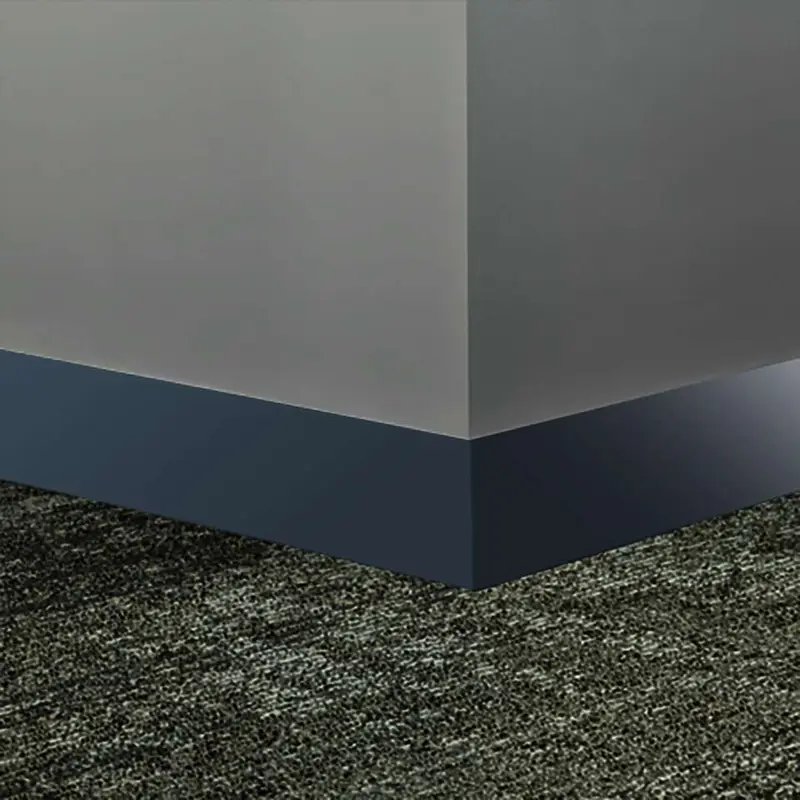 Tarkett - Millwork Wall Finishing System - MW 18 S4 Monument 4" #18 Navy Blue - Wall Base 8' (Pack of 8)