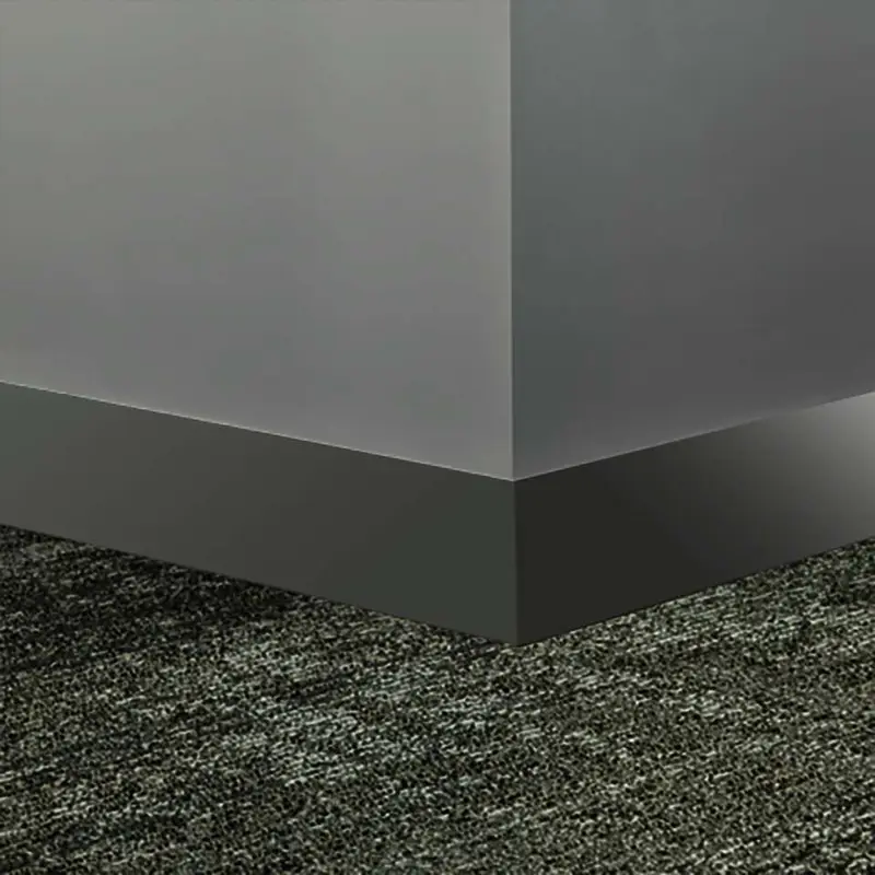 Tarkett - Millwork Wall Finishing System - MW 168 S4 Monument 4" #168 Thunder - Wall Base 8' (Pack of 8)