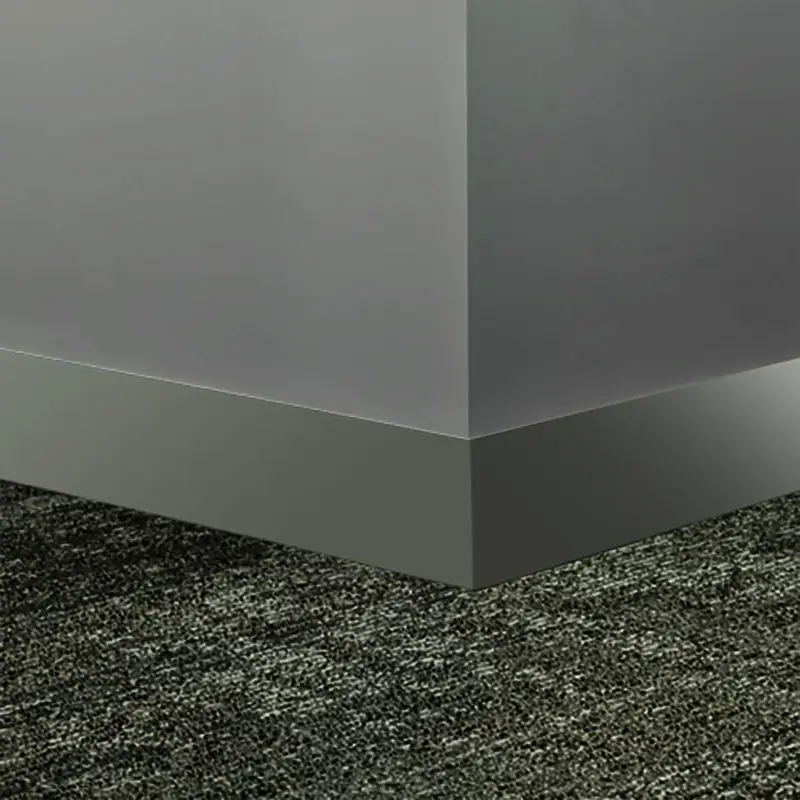 Tarkett - Millwork Wall Finishing System - MW VM4 S4 Monument 4" #VM4 Green Smoke - Wall Base 8' (Pack of 8)