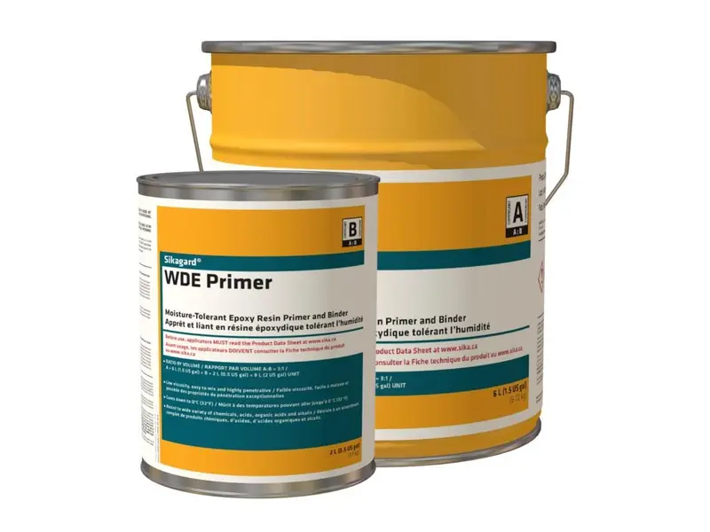 Sika - Primer Sikagard WDE Clear 2 part A + 2 part B - 16 L