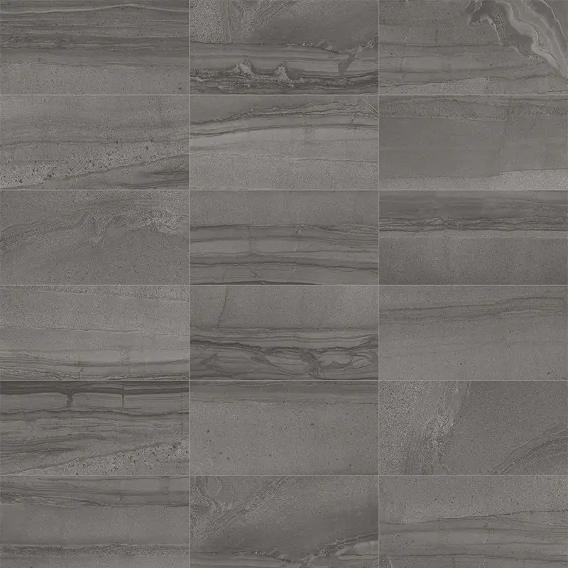 Anatolia - Porcelain Tiles Amelia Carbon Polished 12" x 24"