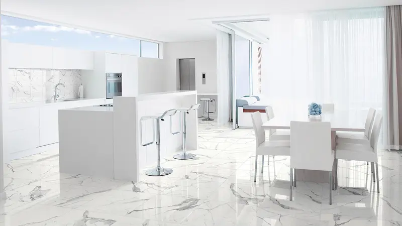 Anatolia - Porcelain Tiles Mayfair Volakas Grigio Polished 12" x 24"