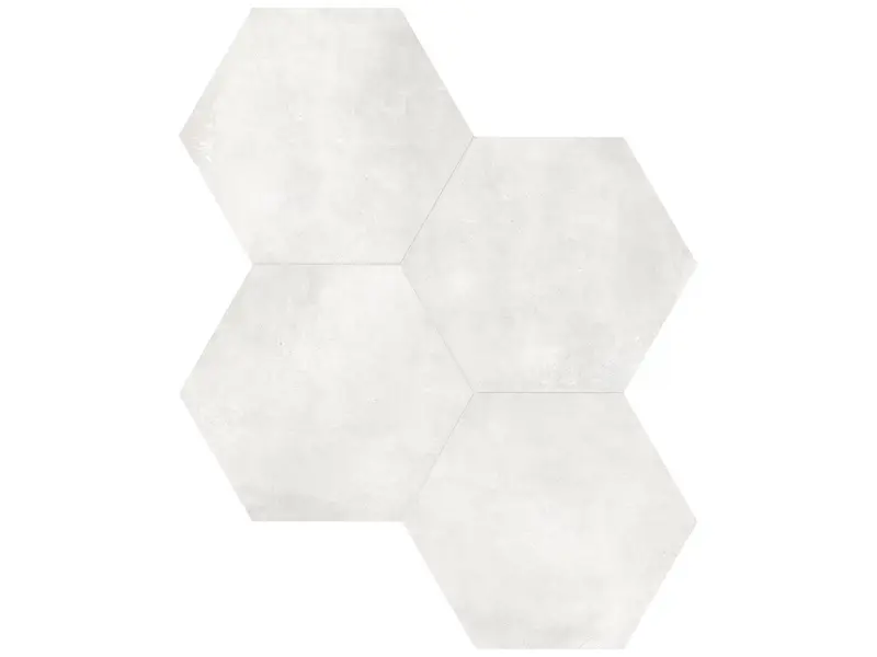 Anatolia - Floor Tile Form Ivory Matte 7" x 7-3/4"