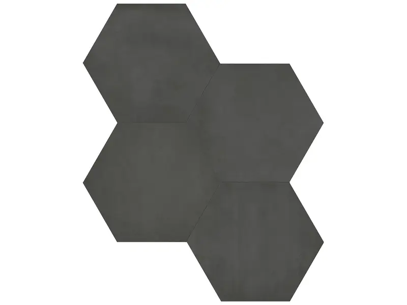 Anatolia - Floor Tile Form Graphite Matte 7" x 7-3/4"