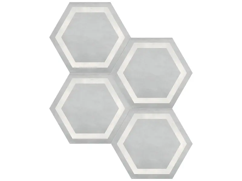 Anatolia - Floor Tile Form Ice Matte 7" x 7-3/4"