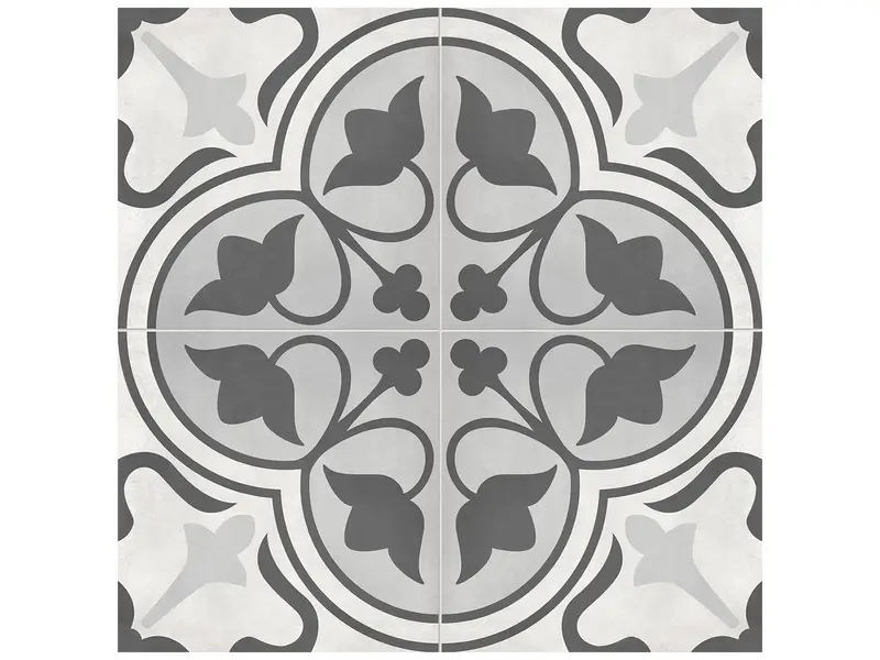 Anatolia - Floor Tile Form Ice Clover Matte 7-3/4" x 7-3/4"