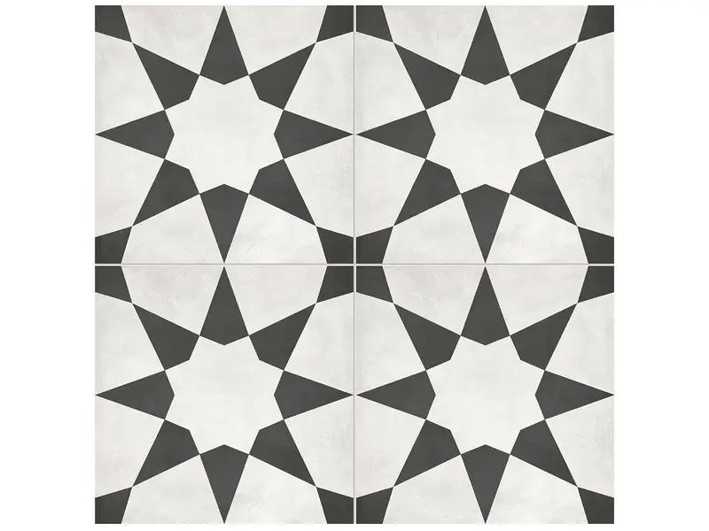 Anatolia - Floor Tile Form Monochrome Stellar Matte 7-3/4" x 7-3/4"