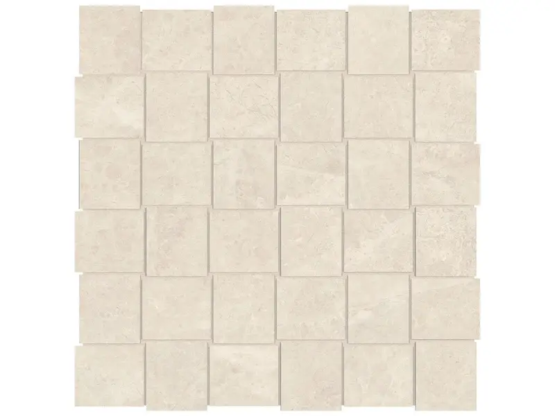 Anatolia Mosaic Mayfair Allure Ivory Matte 12" x 12"