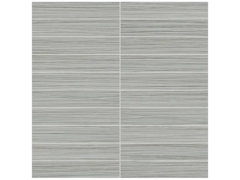 Anatolia Mosaic Stacked Zera Annex Silver Matte 12" x 12"