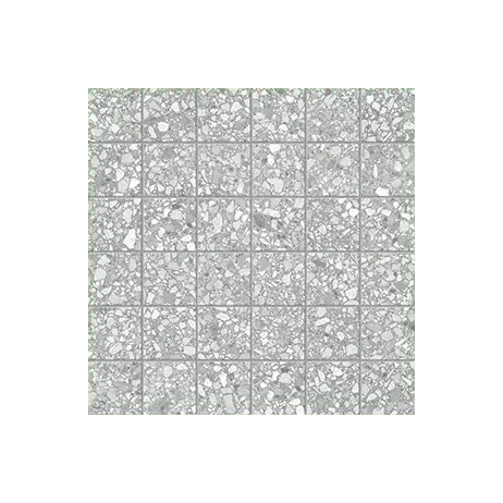2x2 Station Mosaic Porcelain Ash