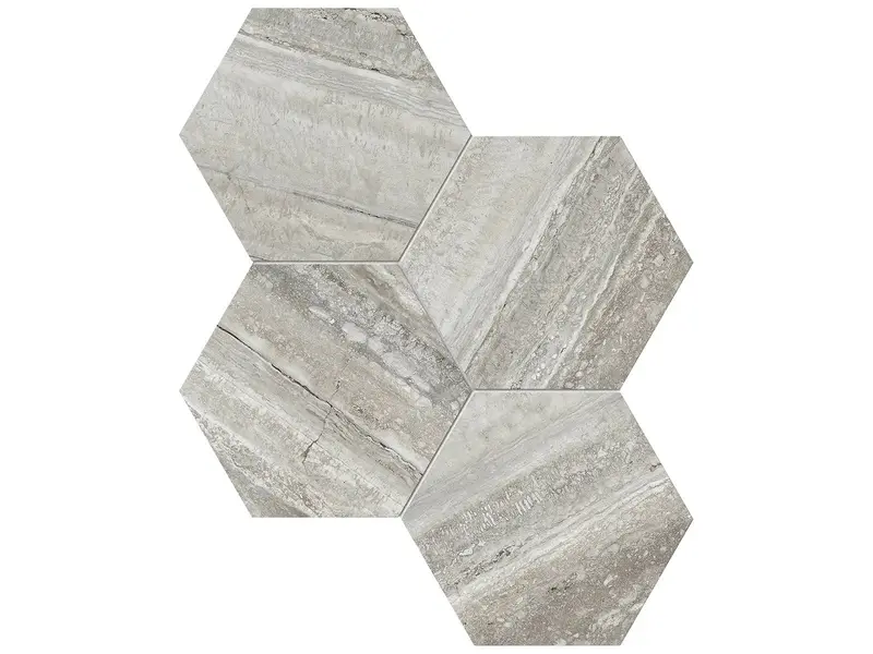 Anatolia Mosaic La Marca Travertino Instrata Honed 10" x 12"