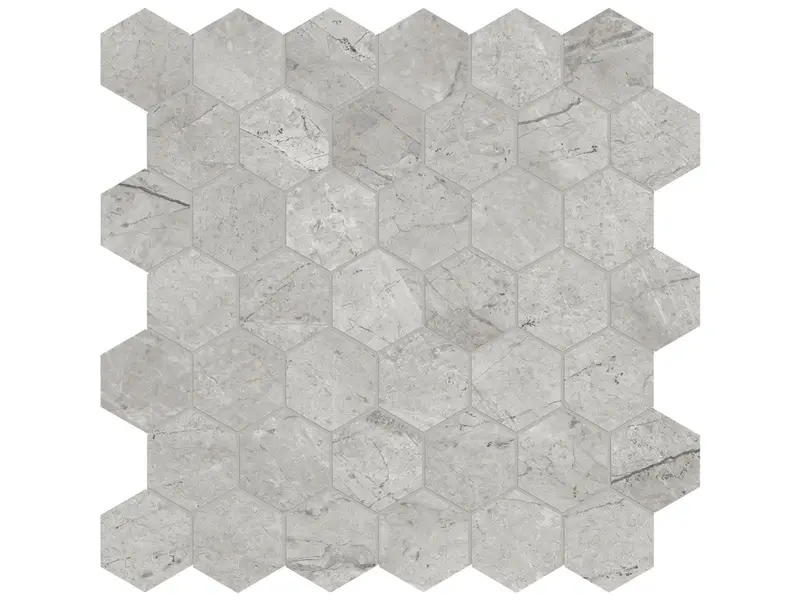 Anatolia Mosaic La Marca Paradiso Argento Polished 12" x 12"
