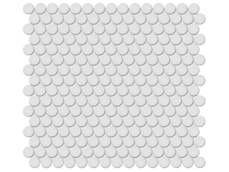 Anatolia - Mosaic Tiles Soho Gallery Grey Matte 11" x 12" (Sold in Sqft)