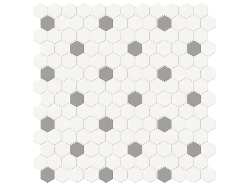 Anatolia - Mosaic Tiles Soho Canvas White Matte 12" x 12" (Sold in Sqft)