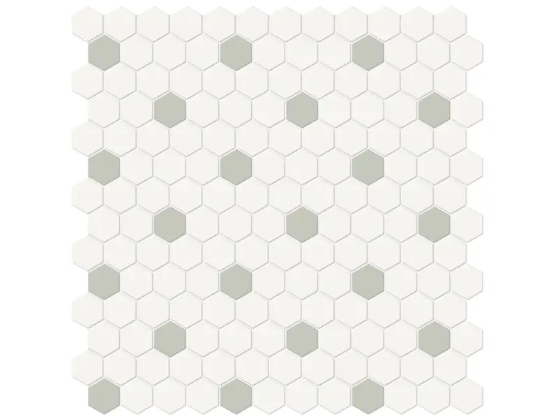 Anatolia - Mosaic Tiles Soho Canvas White Matte 12" x 12" (Sold in Sqft)