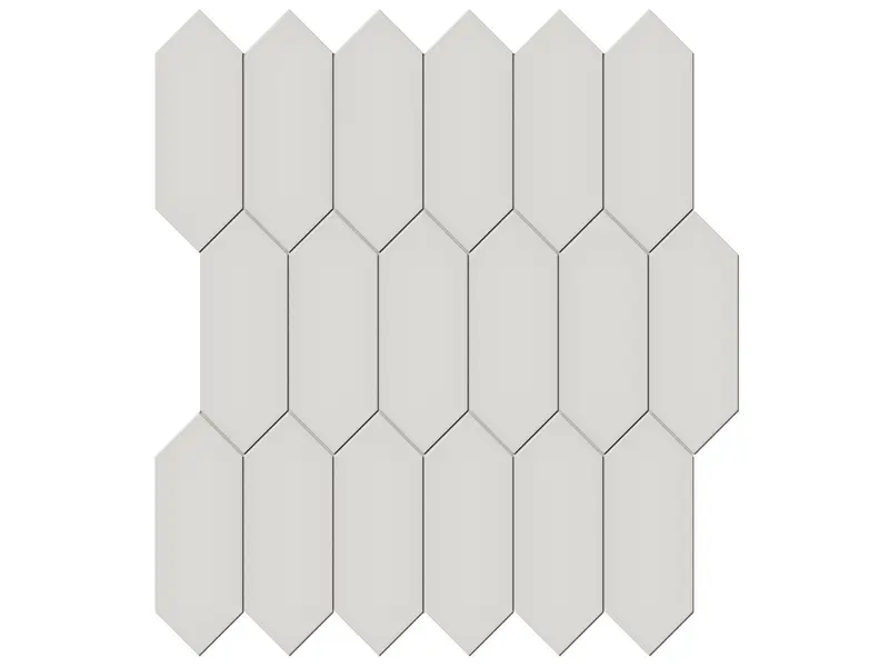 Anatolia - Mosaic Tiles Soho Halo Grey Matte 11" x 13" (Sold in Sqft)
