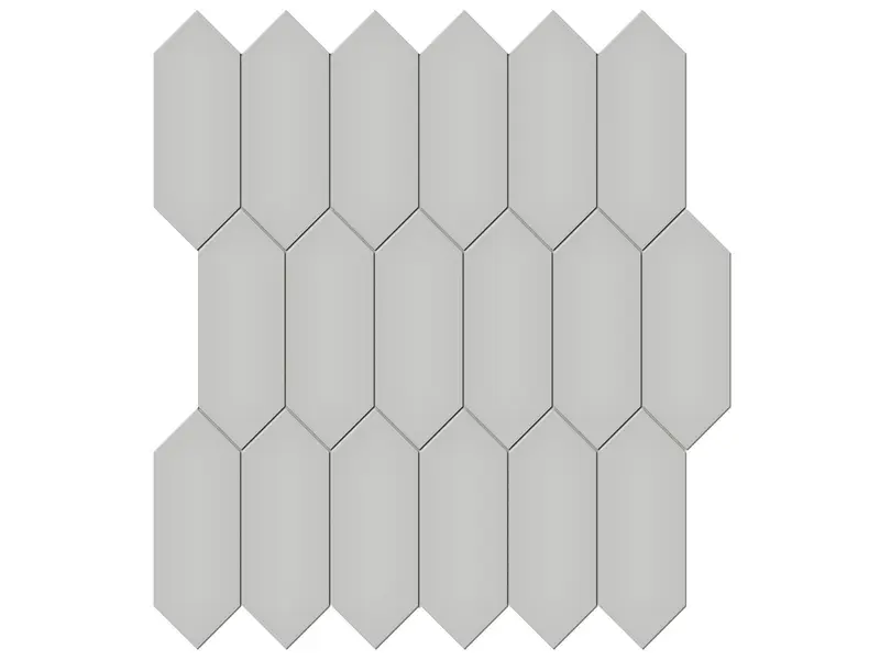 Anatolia - Mosaic Tiles Tiles Soho Loft Grey Matte 11" x 13" (Sold in Sqft)