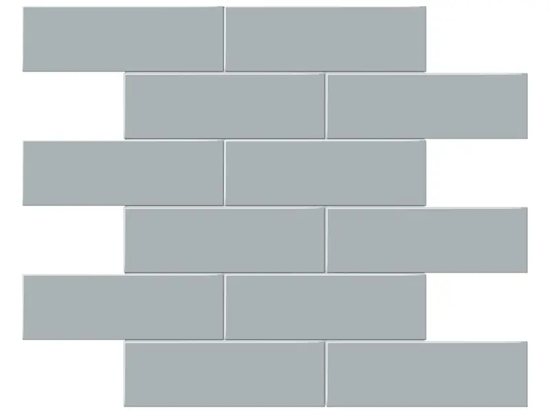 Anatolia - Mosaic Tiles Tiles Soho Cloud Blue Glossy 12" x 12" (Sold in Sqft)