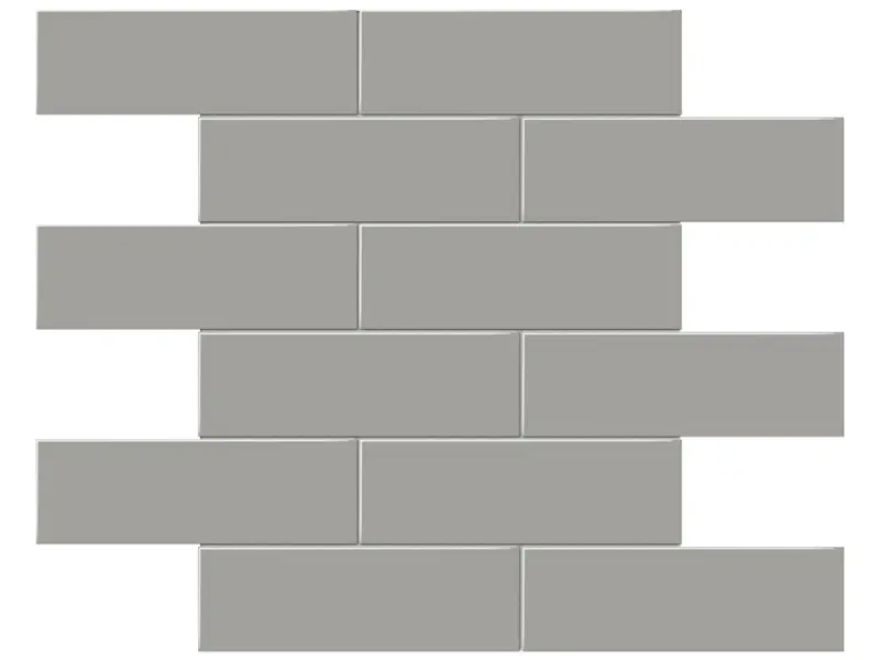 Anatolia Mosaic Brick Soho Cement Chic Matte 12" x 12"