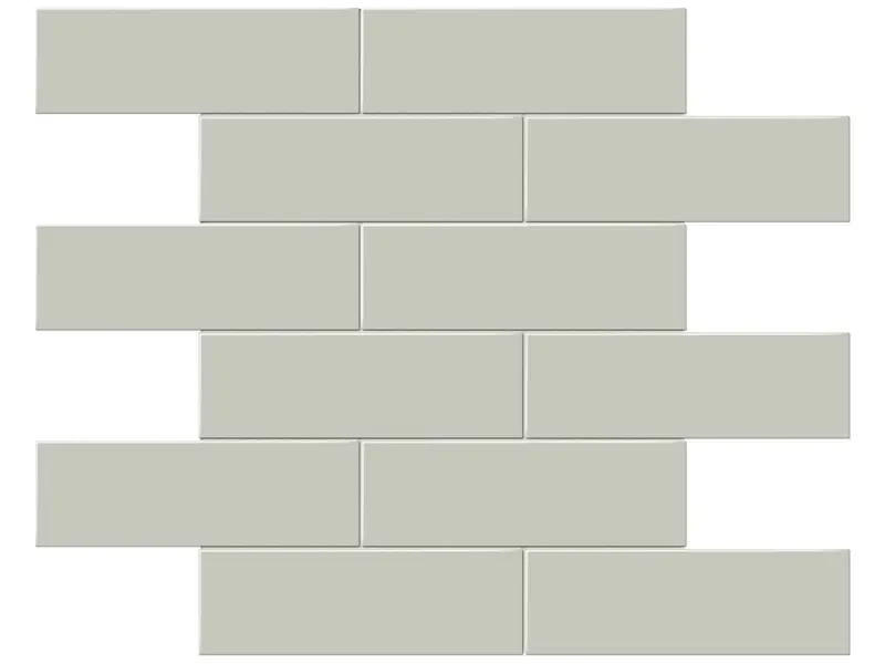 Anatolia - Mosaic Brick Soho Soft Sage Matte 12" x 12"