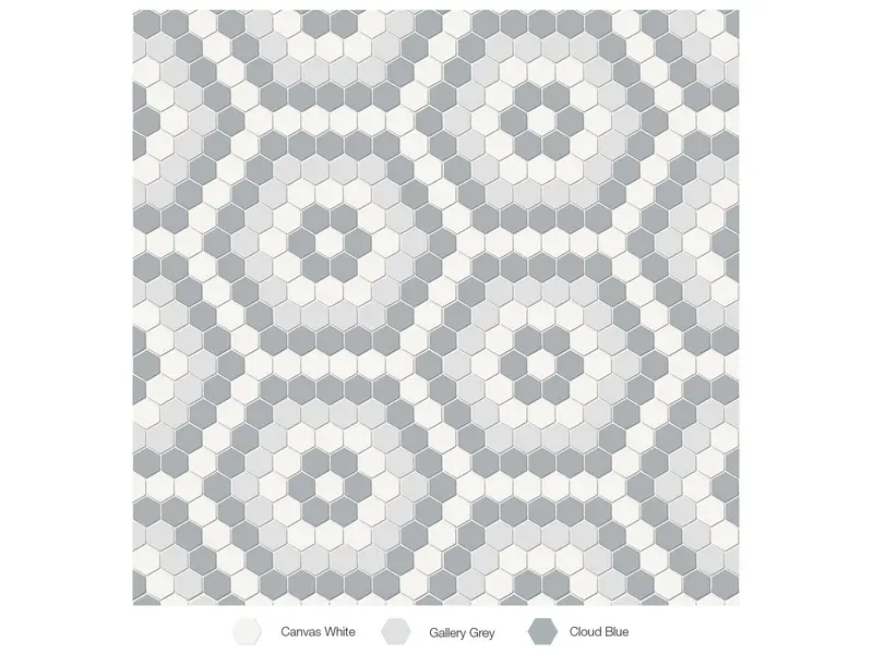 Anatolia - Mosaic Tile Soho Afternoon Matte 8-1/4" x 14"