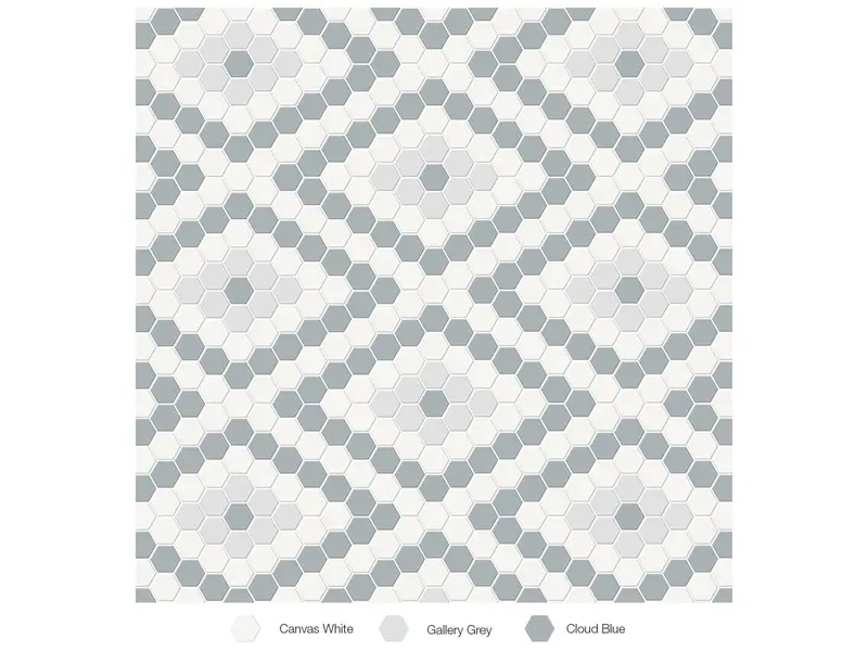 Anatolia - Mosaic Tile Soho Afternoon Matte 7-3/4" x 13"