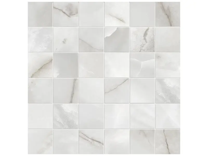 2"x2" Lumino Onyx Matte Glazed P. Mosaic