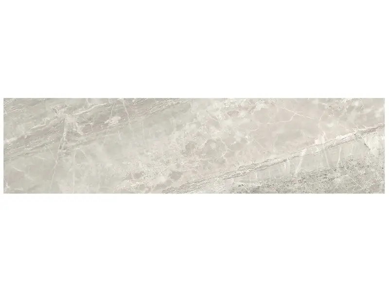 Anatolia Wall & Floor Tile Bullnose Edge Trim Mayfair Porcelain Stella Argento polie 3" x 12"