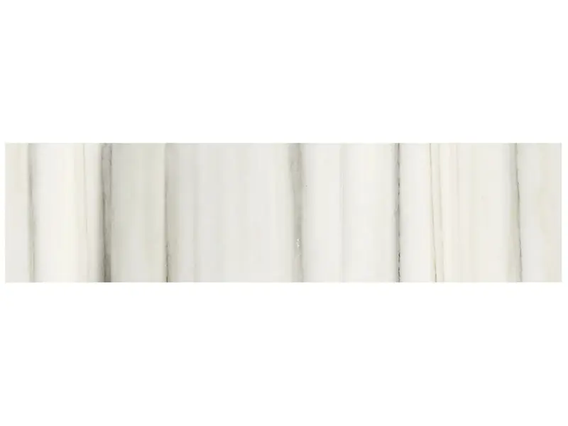 Anatolia Wall & Floor Tile Bullnose Edge Trim Mayfair Porcelain Zebrino mat 3" x 12"