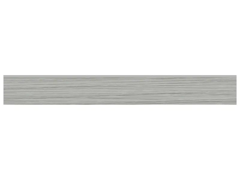 Anatolia Walls & Floors Tiles Bullnose Edge Trim Zera Annex Color Body Porcelain Matte Silver 3" x 24"