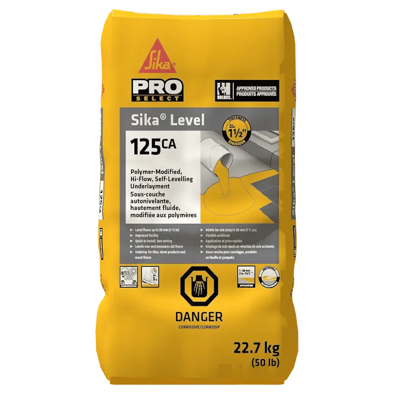 Sika - Self-Leveling Underlayment Sika Level 125 Polymer-Modified Hi Flow 22.7 kg