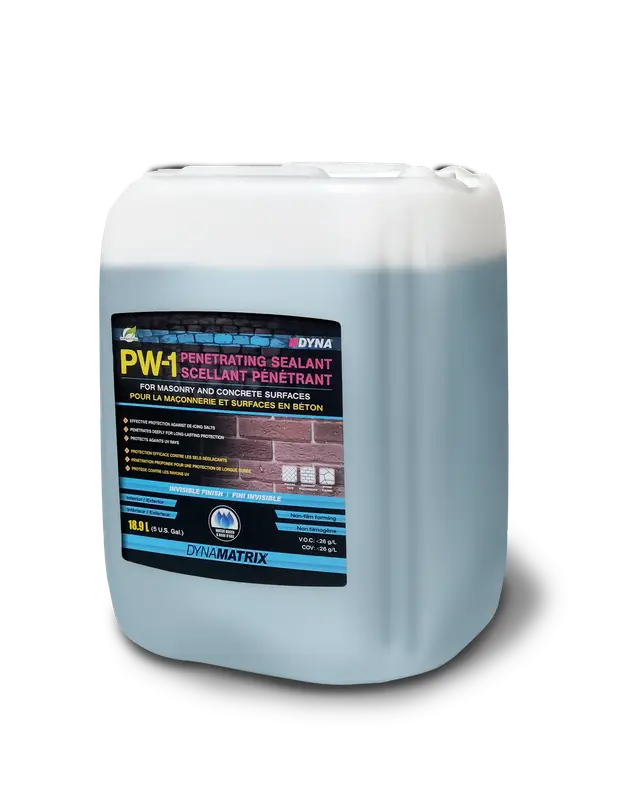 Dyna - Water Based Penetrating Sealant PW-1 for Concrete Stone and Masonry 18.9 L