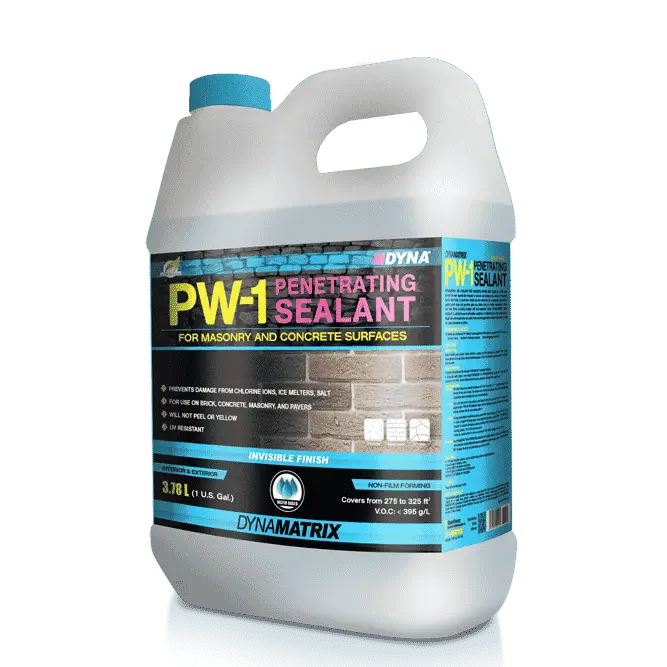 Dyna - Water Based Penetrating Sealant PW-1 for Concrete Stone and Masonry 3.78 L