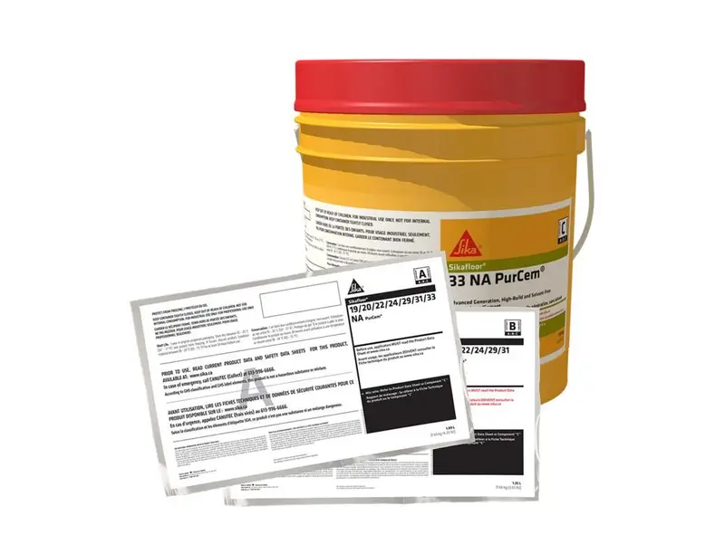 Sika - Sikafloor-33 Na Purcem Concrete Coating 3-Component RAL 1001 Beige