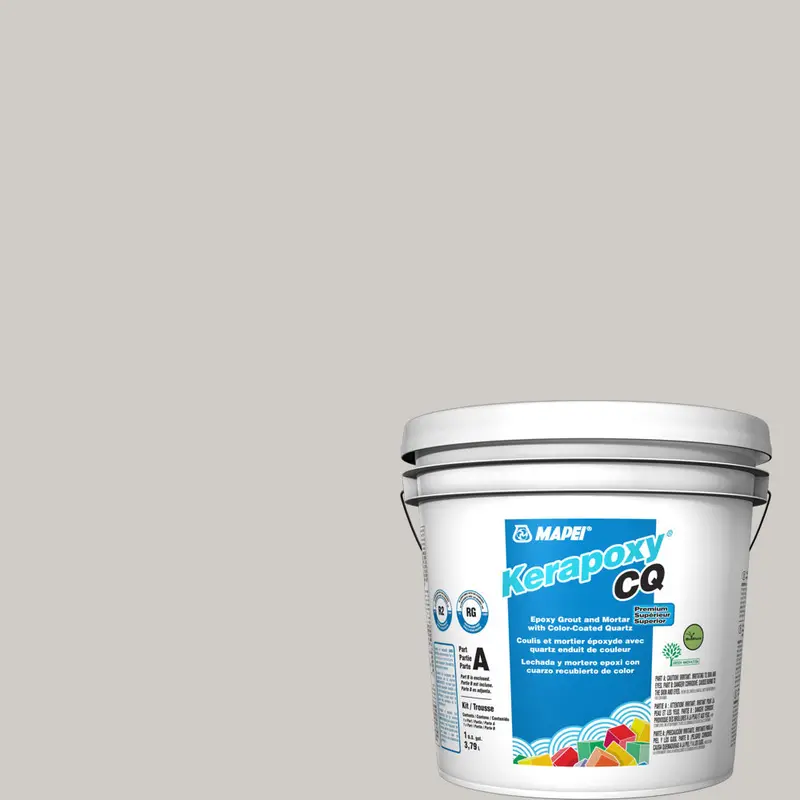 Mapei - Kerapoxy CQ Premium Epoxy Grout with Color-Coated Quartz #5077 Frost 3.79 L