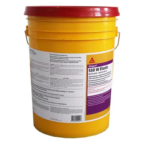 Sika - Elastic Concrete Coating Sikagard 550 W White 18.9 L