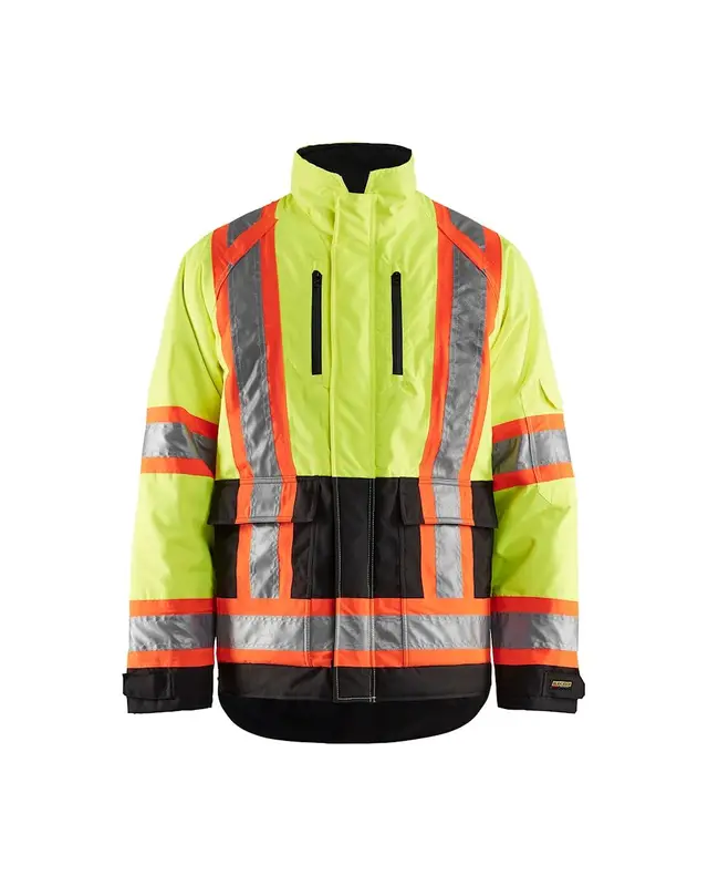 Blaklader Hi-Vis Winter Jacket #3399 Yellow/Black XL